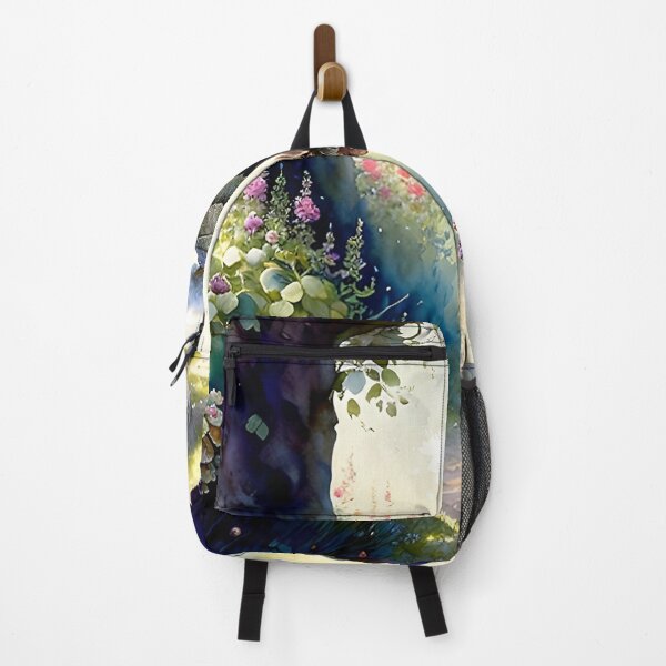Item preview, Woman Walking In Her Garden Digital Art designed and sold by ArtsyWishesShop.