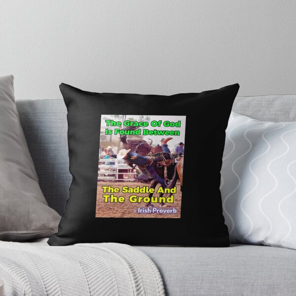 Item preview, Irish Proverb - The Grace Of God Is Found Between The Saddle And The Ground designed and sold by IrishProverbs.