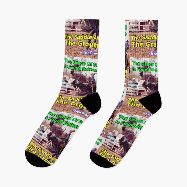 Item preview, Irish Proverb - The Grace Of God Is Found Between The Saddle And The Ground designed and sold by IrishProverbs.