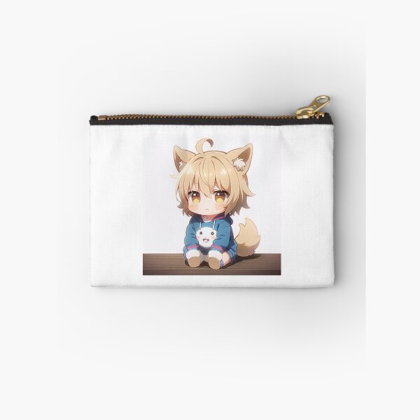 Item preview, A Beautiful Cute Chibi Dog Boy Sticker Very Kawaii designed and sold by HikariAtelier.
