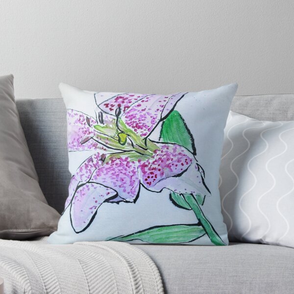 Item preview, Purple Asiatic Lily Flower  designed and sold by EtegamiJourney.
