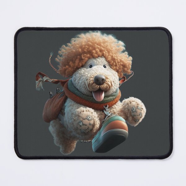 Item preview, Traveling Poodle designed and sold by Zaolta.