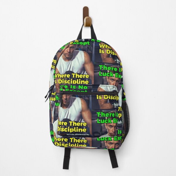 Item preview, Irish Proverb - There Is No Luck Except Where There Is Discipline designed and sold by IrishProverbs.