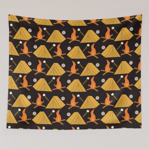 Item preview, Camp time! designed and sold by awsomepatterns.