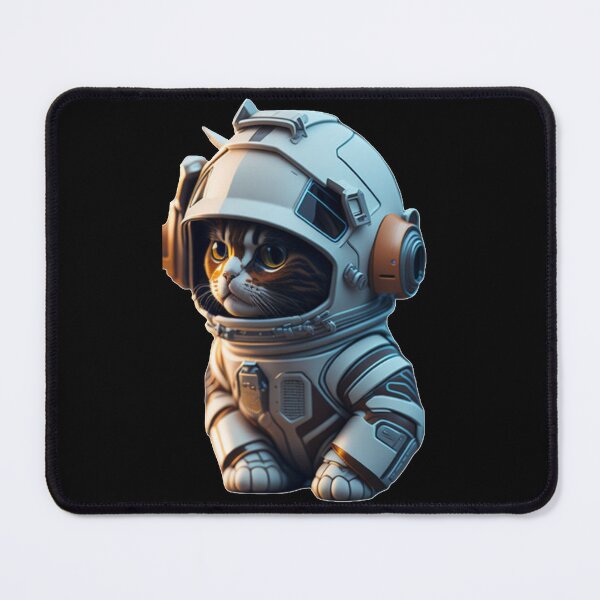 Item preview, Hyperrealistic Futuristic Soldier Cat in Isometric View designed and sold by MediaPOX.