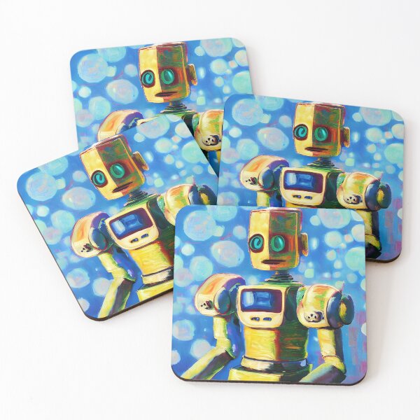 Item preview, Robot in the style of famous art. designed and sold by CRAFTER-MEDIA.