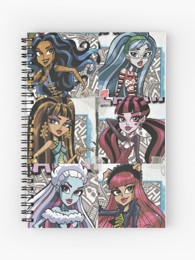 clawdeen Spiral Notebook by ARTRAVESHOP