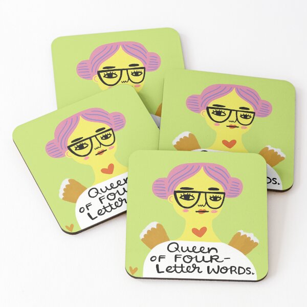 Item preview, Grumpy Angel: Queen of four letter words designed and sold by CynthiaFxo.