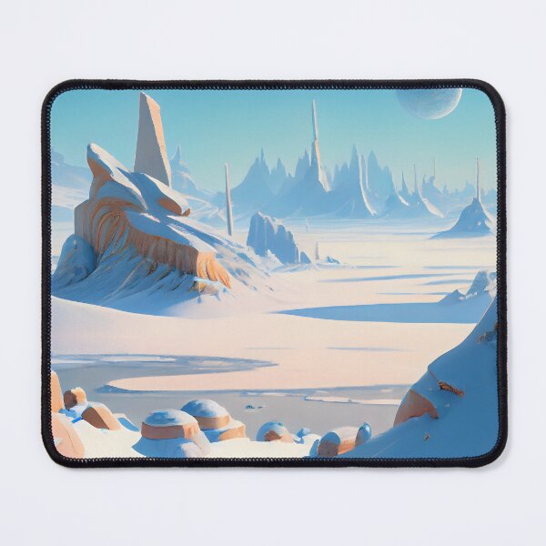 Item preview, Hoth - Icefall Plains designed and sold by HiddenRetro.