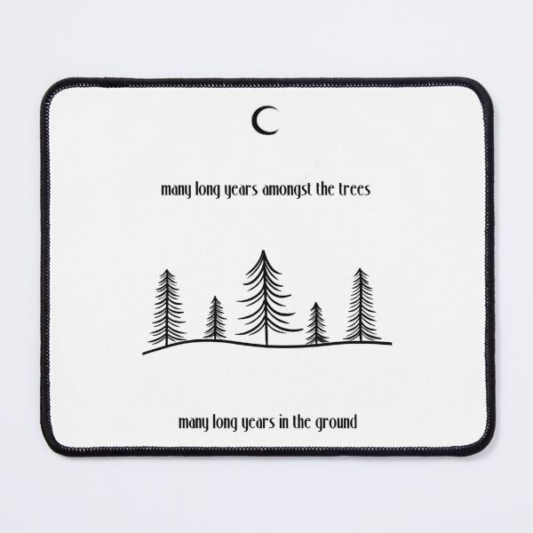 Item preview, Many Long Years Amongst The Trees // Black designed and sold by velvetearth.