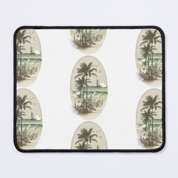 Item preview, Vintage Palm Trees by the Ocean designed and sold by DigitalHiveWork.