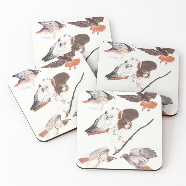 Item preview, Redtailed Hawk Selfie designed and sold by The Elderberry Blossom.