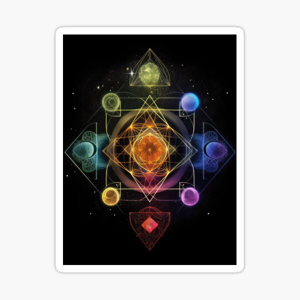 Item preview, Sacred Geometry, Isotoxal Elemental 4:3 designed and sold by Emberoot.