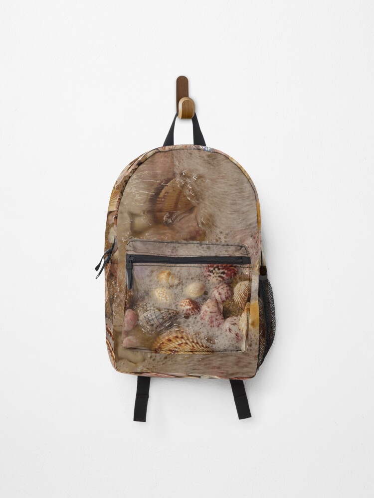 Thumbnail 1 of 3, Backpack, My Favorite Seashell Collection designed and sold by CommandoCrane.