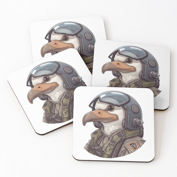 Item preview, Goose Fighter Pilot #1 designed and sold by ArtifiedDigital.