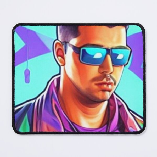Item preview, Man with Sunglasses ( Rockris) designed and sold by Skull Rhiz.