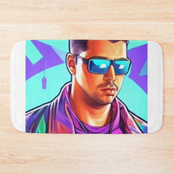 Item preview, Man with Sunglasses ( Rockris) designed and sold by Skull Rhiz.