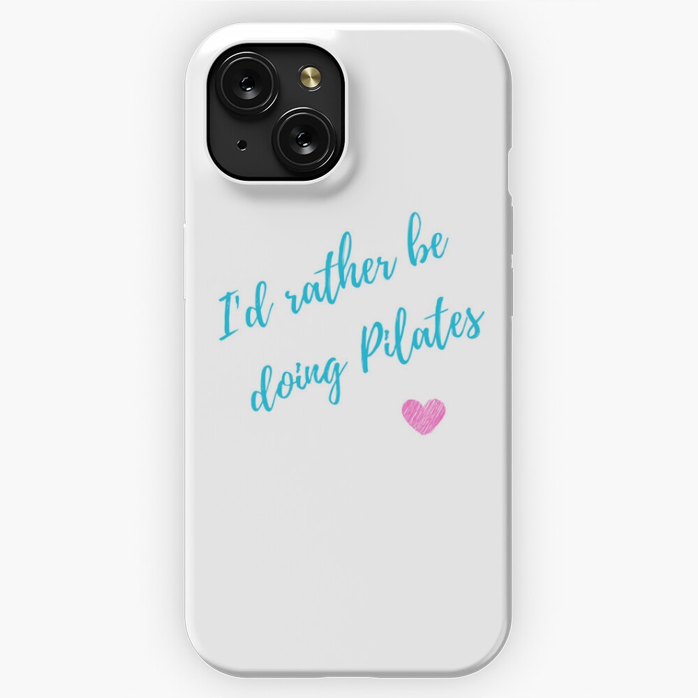 I'd Rather Be Doing Pilates Pin for Sale by AtomicRay