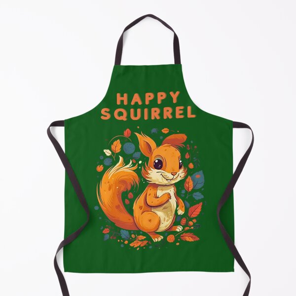 Item preview, Happy Squirrel Funny Little designed and sold by michallaga.