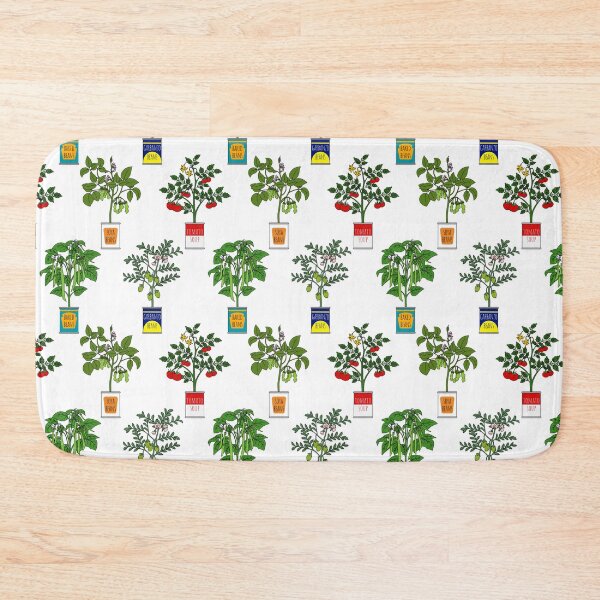 Item preview, Flowering Tin Can - Seamless Pattern designed and sold by kidvid.