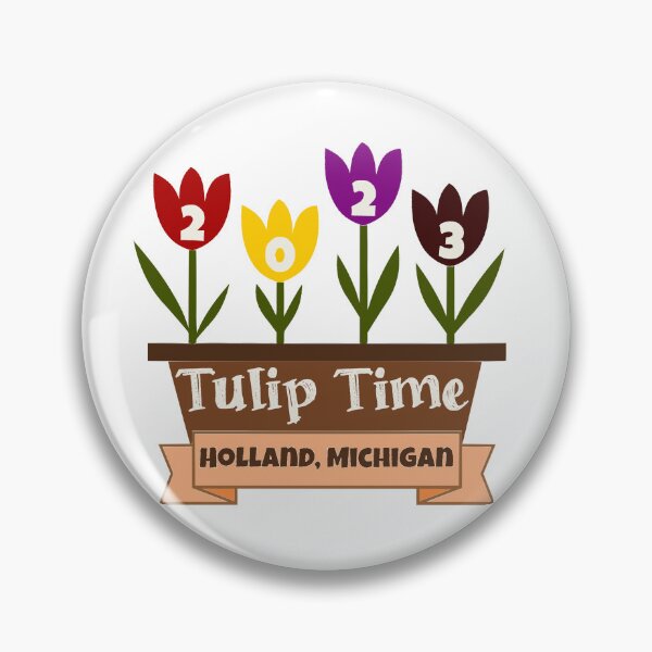 Item preview, 2023 Tulip Time in Holland, Michigan designed and sold by Digital Studio D2.