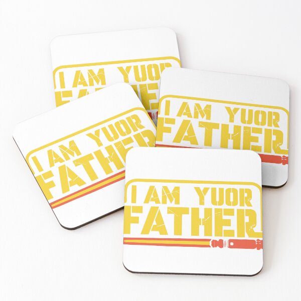 Item preview, A funny gift for dad - I am your father, graphic tee-shirt for family and men designed and sold by ABDELHADI ELHATOUIGUI.