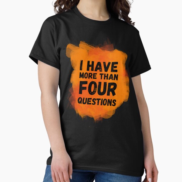 Item preview, I have more than four questions  designed and sold by Erry-ewell.