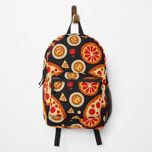 Item preview, Pizza, a classic Italian dish, has been given a boho or pop art twist to create an indie, trendy atmosphere designed and sold by Midnight Kadama Studio.
