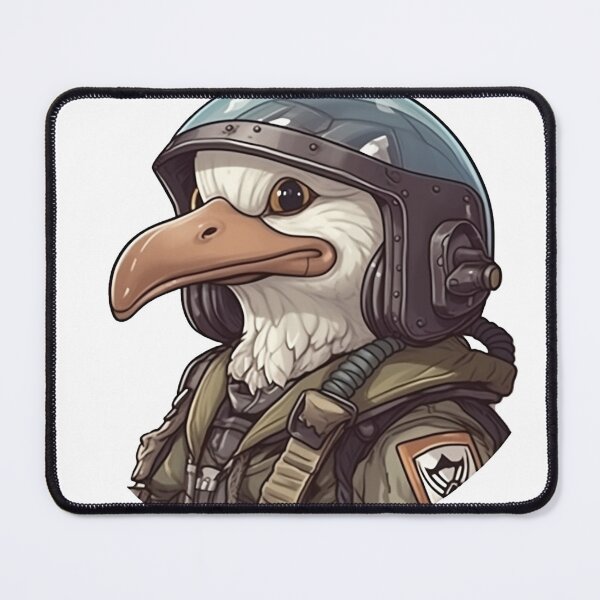 Item preview, Goose Fighter Pilot #2 designed and sold by ArtifiedDigital.