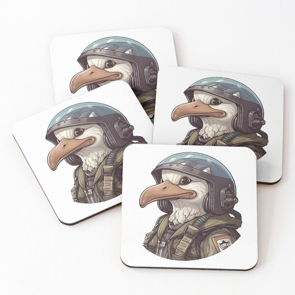 Item preview, Goose Fighter Pilot #2 designed and sold by ArtifiedDigital.