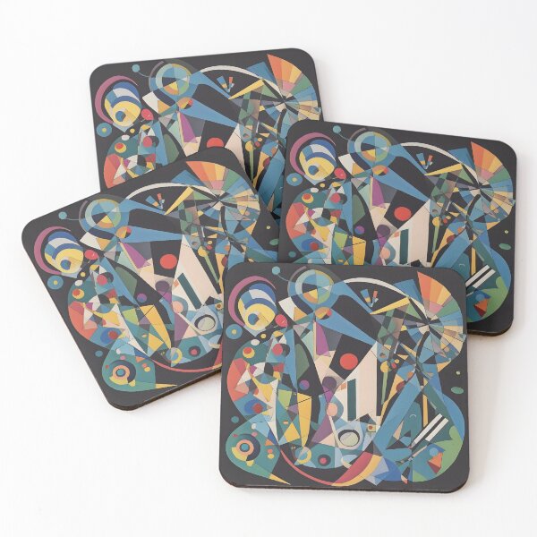 Item preview, Art Deco Colors and Shapes designed and sold by The Bubble 1307.