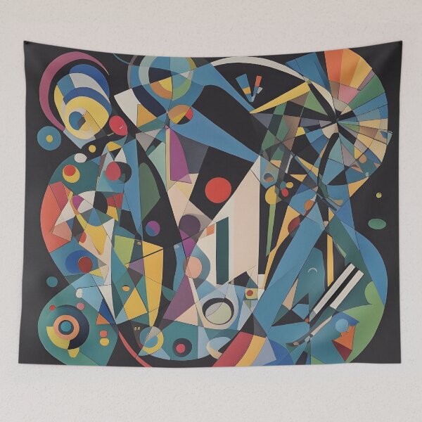 Item preview, Art Deco Colors and Shapes designed and sold by The Bubble 1307.
