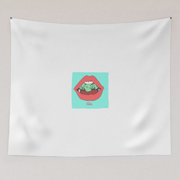 Item preview, "Shhh." designed and sold by BluSquishyArt.