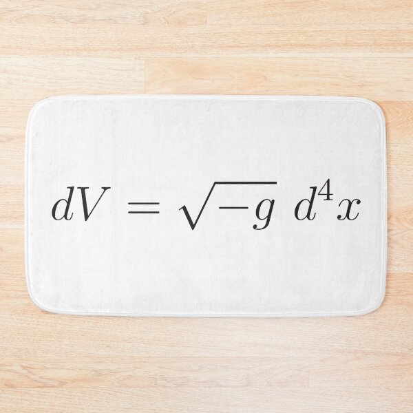 Item preview, the volume element in a 4-dimensional manifold, math and physics designed and sold by NoetherSym.