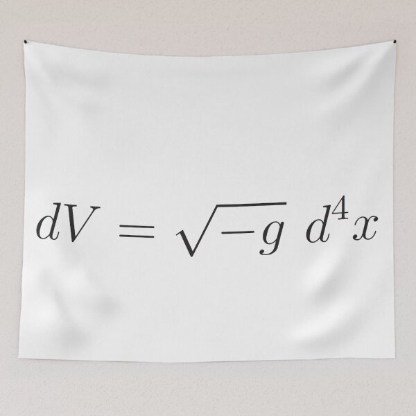 Item preview, the volume element in a 4-dimensional manifold, math and physics designed and sold by NoetherSym.