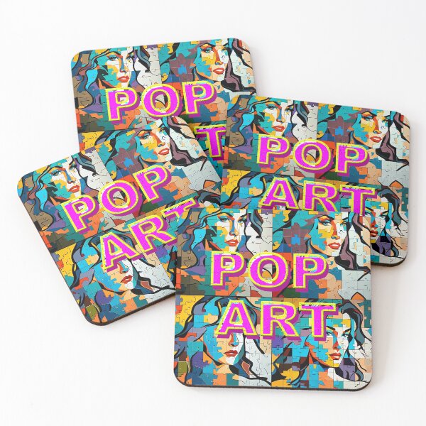 Item preview, Woman in Puzzle pop art style - vintage 90 retro designed and sold by jolashop.