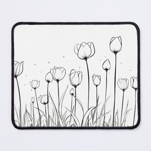 Item preview, Tulip Flower pattern designed and sold by OtterComforts.