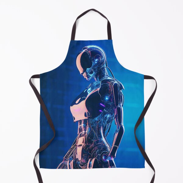 Item preview, HUMANOID FEMALE ROBOT Midjourney AI Artwork designed and sold by davidjulie.