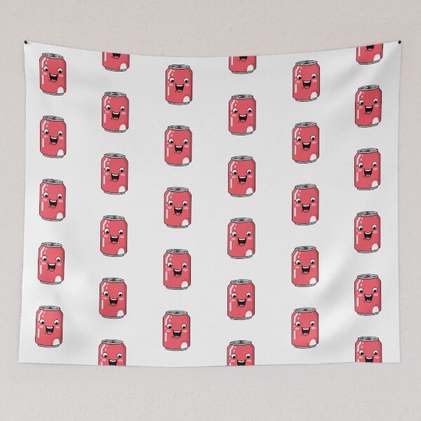 Item preview, Cartoon Soda Can Happy and Colorful designed and sold by jakeparco.