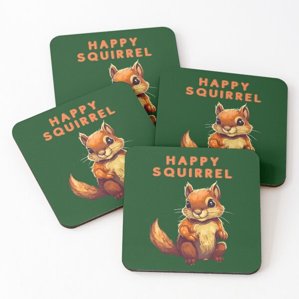 Item preview, Happy Squirrel Funny Little designed and sold by michallaga.