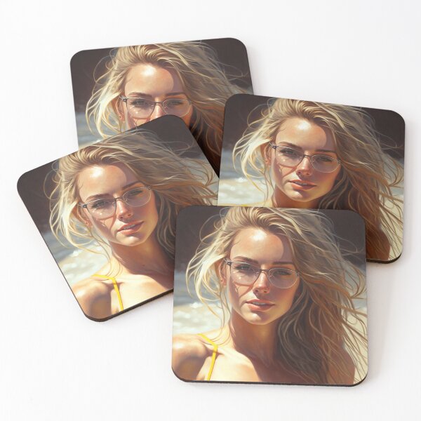 Item preview, Tanned Beautiful Blonde designed and sold by AxeWave.