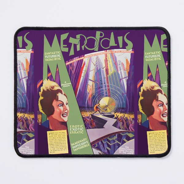 Item preview, Metropolis Movie Poster 1927 Release (America) designed and sold by ArchimedesPrime.