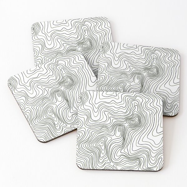 Item preview, Three Sisters Topography designed and sold by MirandaOriginal.