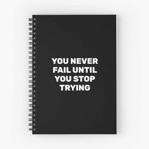 Item preview, You Never Fail Until You Stop Trying designed and sold by Inspirationmotivation.