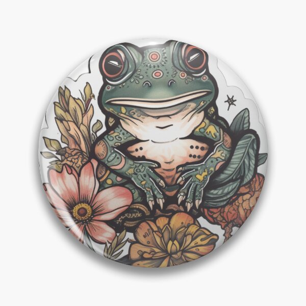 Item preview, Cute Frog  designed and sold by HandCraftedArt.
