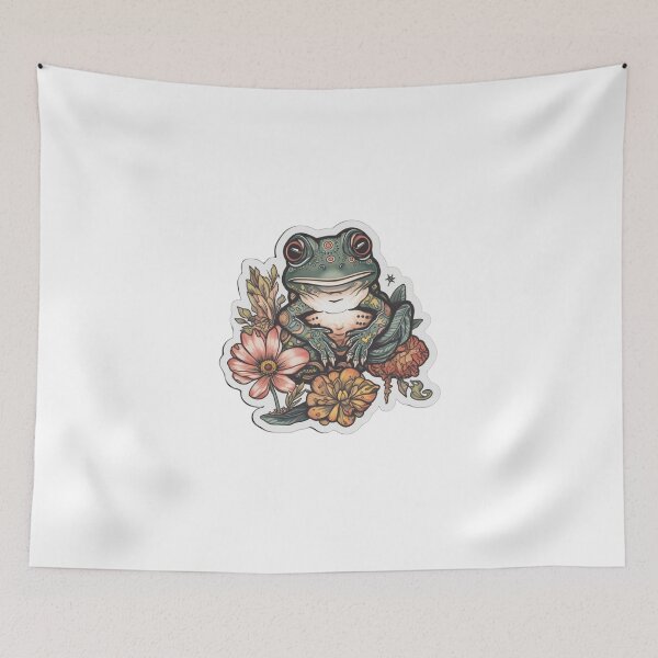 Item preview, Cute Frog  designed and sold by HandCraftedArt.