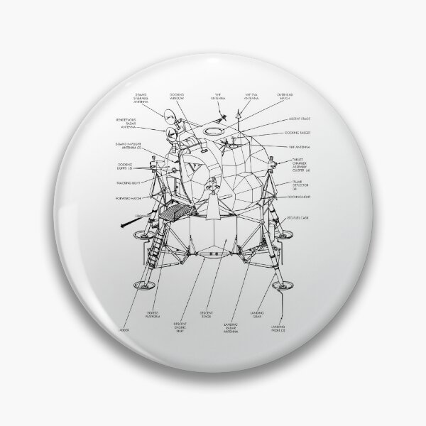Item preview, The Lunar Module designed and sold by franklinprintco.