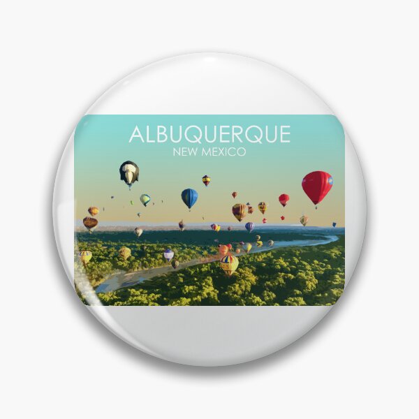 Item preview, Albuquerque, New Mexico, USA, Travel Print designed and sold by summattodraw.