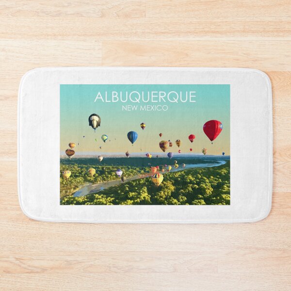 Item preview, Albuquerque, New Mexico, USA, Travel Print designed and sold by summattodraw.