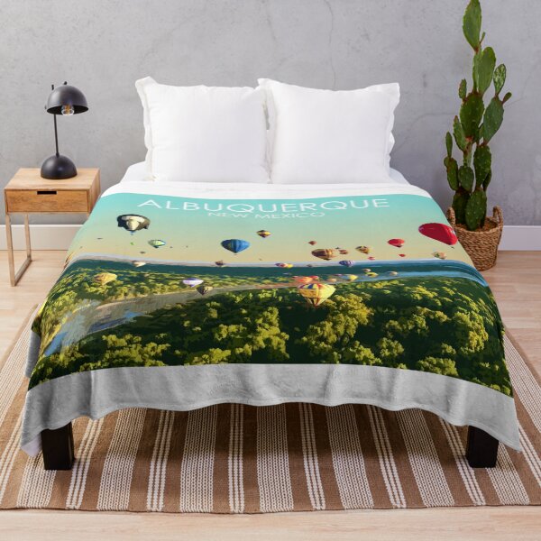 Item preview, Albuquerque, New Mexico, USA, Travel Print designed and sold by summattodraw.